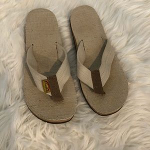 Brand new (without box) Rainbow Sandals